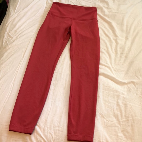 Red Full Length Wunder Unders - Picture 3 of 3